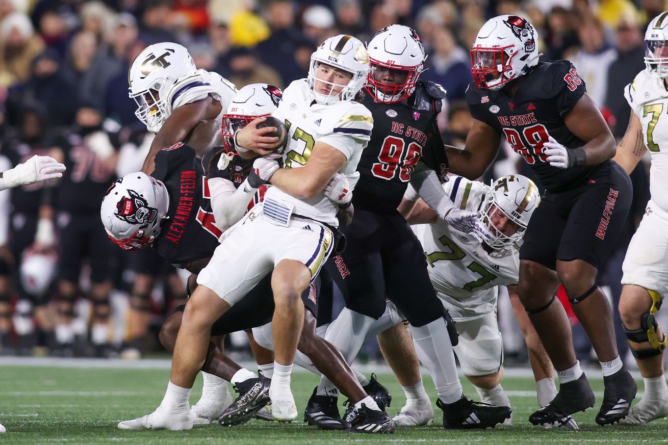 NCAA Football: North Carolina State at Georgia Tech