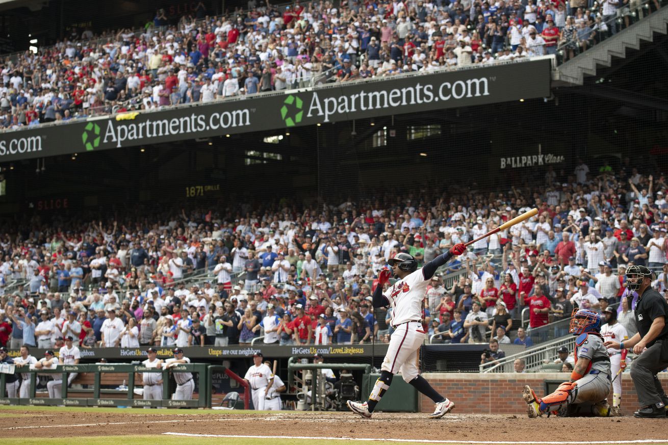 New York Mets v Atlanta Braves: Game One