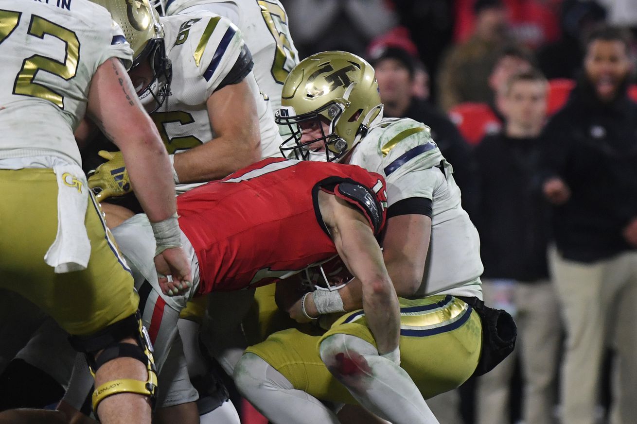 COLLEGE FOOTBALL: NOV 29 Georgia Tech at Georgia