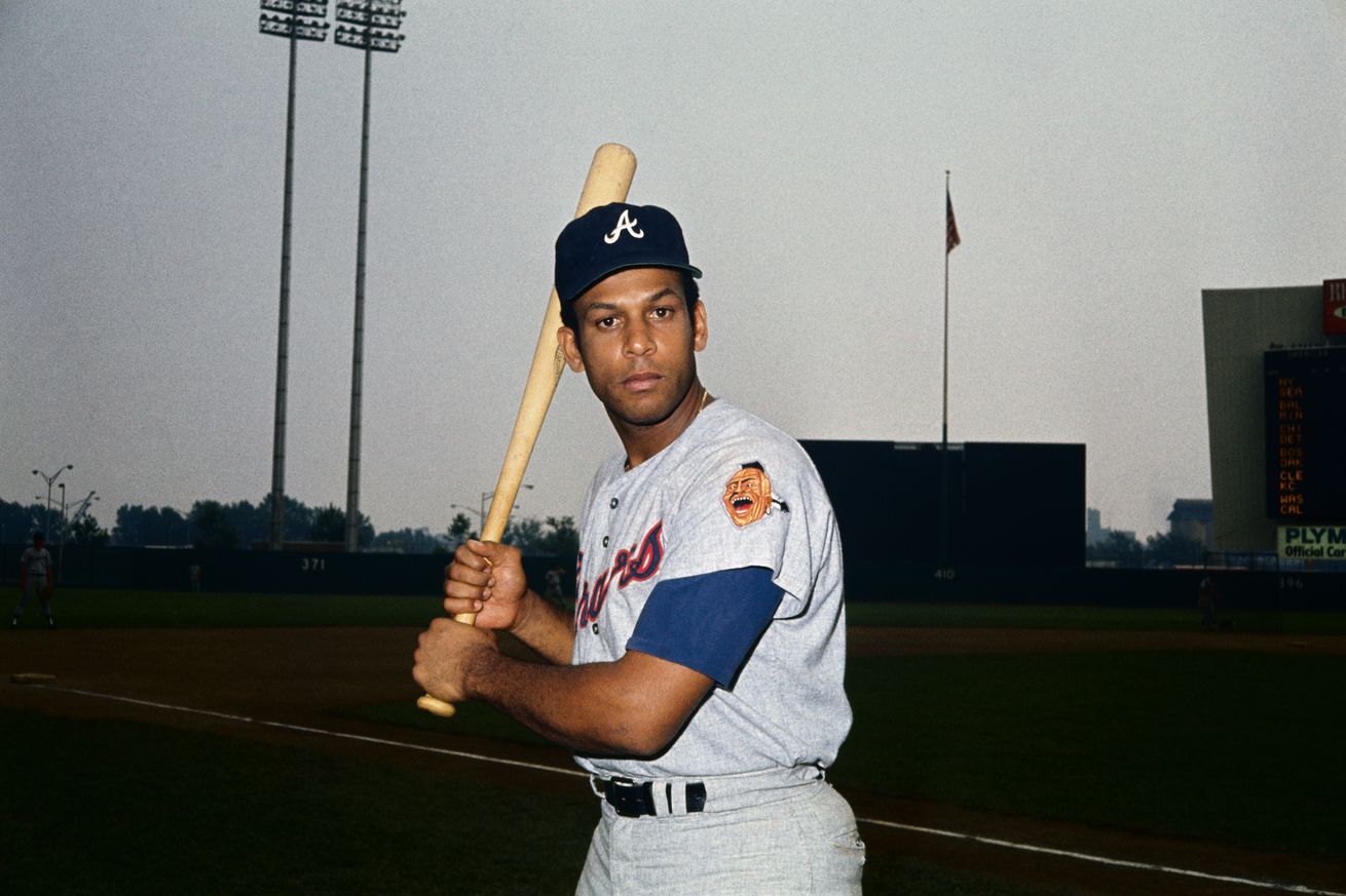 Orlando Cepeda Holding Bat