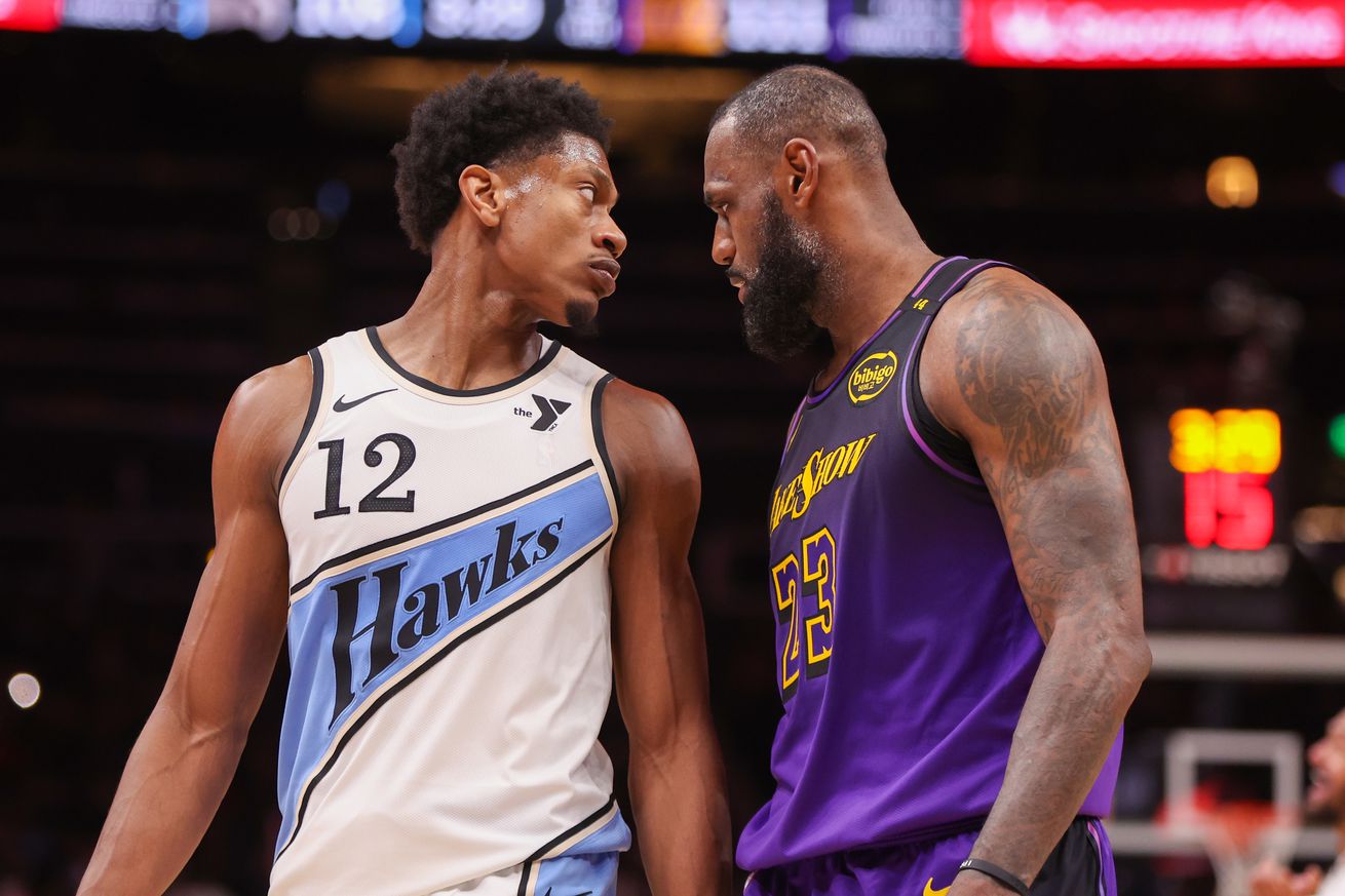 NBA: Los Angeles Lakers at Atlanta Hawks