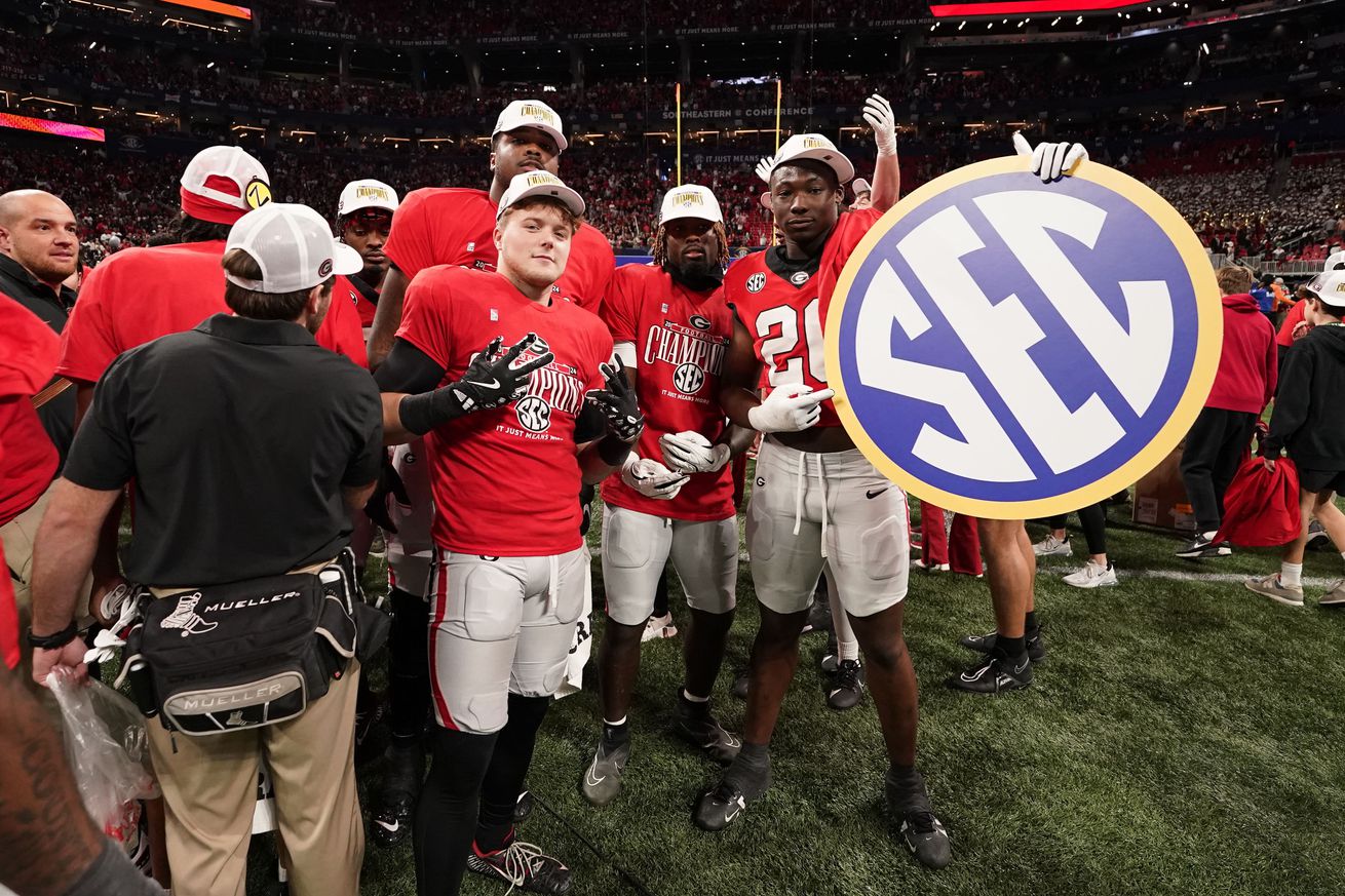 NCAA Football: SEC Championship-Georgia at Texas