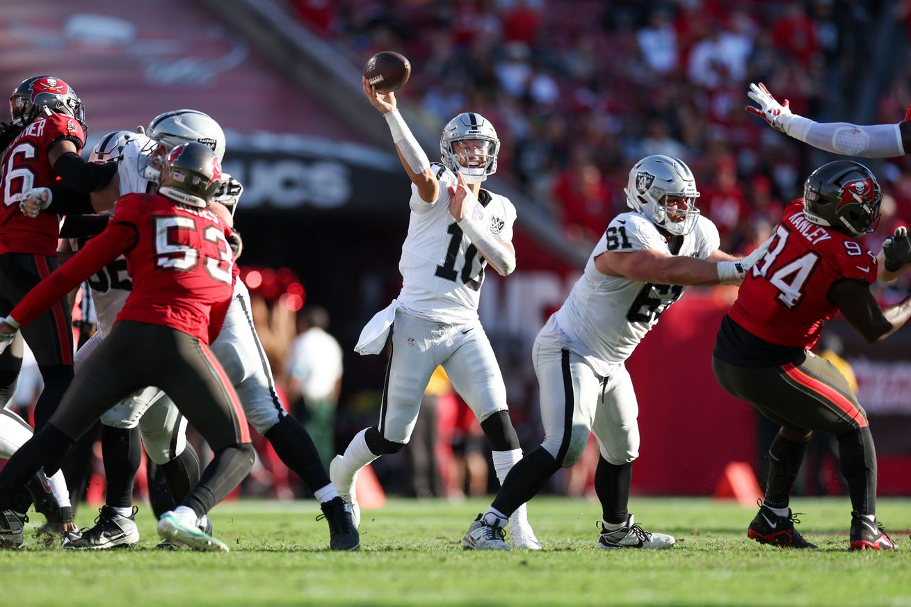 NFL: Las Vegas Raiders at Tampa Bay Buccaneers