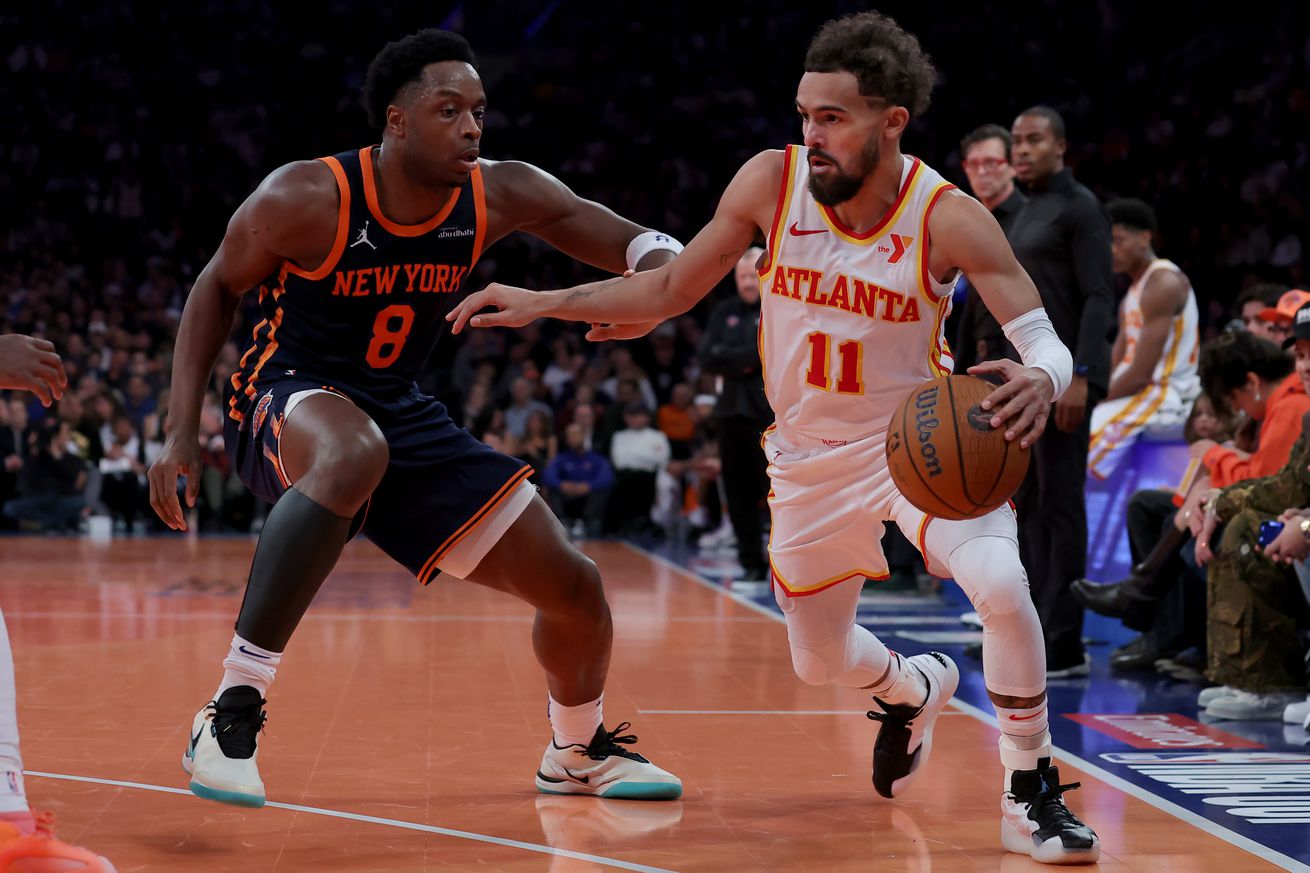 NBA: Atlanta Hawks at New York Knicks