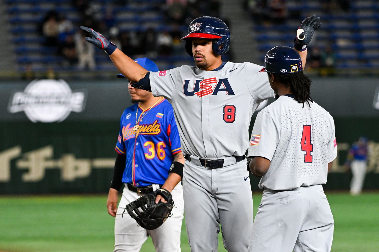 USA v Venezuela: Super Round - WBSC Premier12