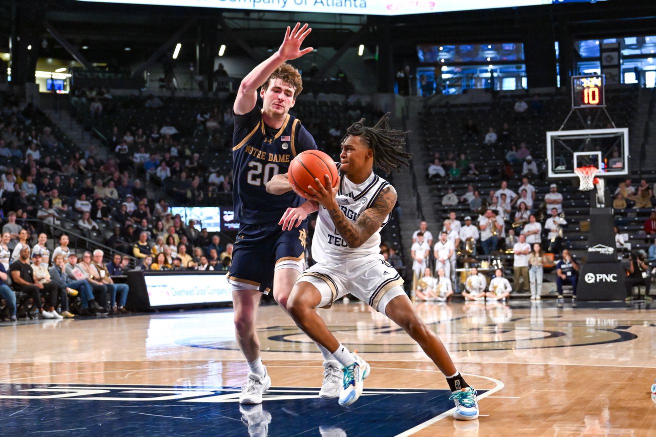 COLLEGE BASKETBALL: DEC 31 Notre Dame at Georgia Tech