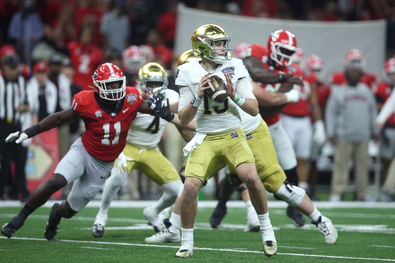 91st Allstate Sugar Bowl - Notre Dame v Georgia