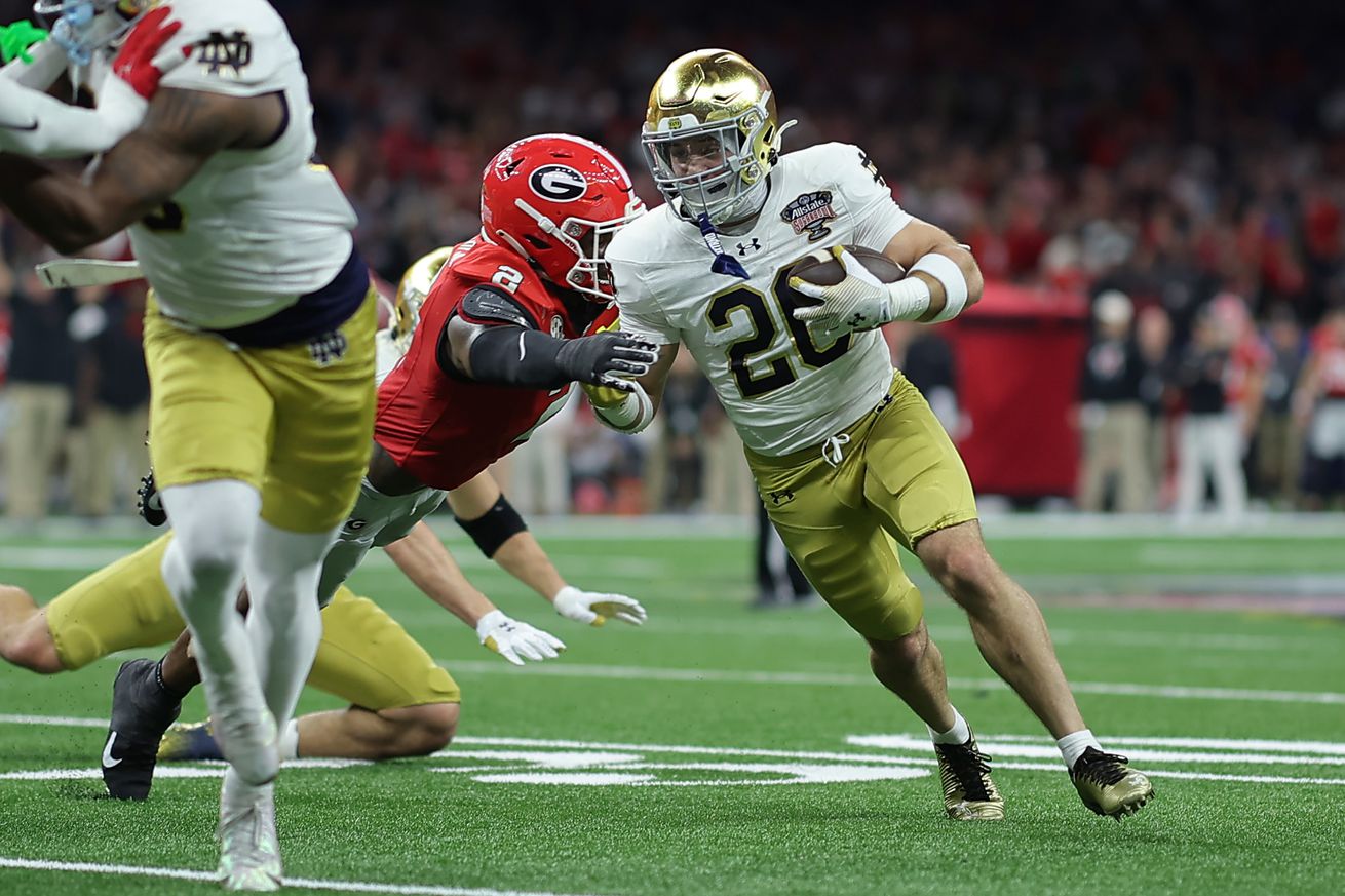 91st Allstate Sugar Bowl - Notre Dame v Georgia