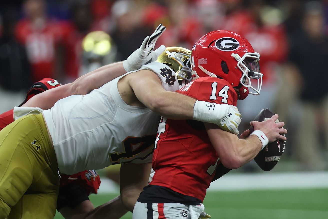 91st Allstate Sugar Bowl - Notre Dame v Georgia