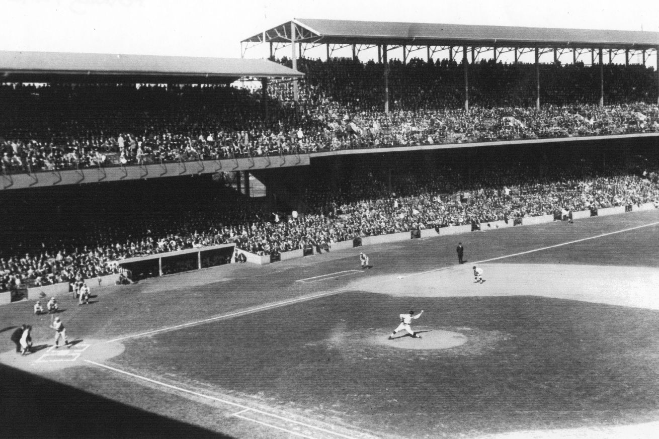 Braves Field 1948 WS Aerial