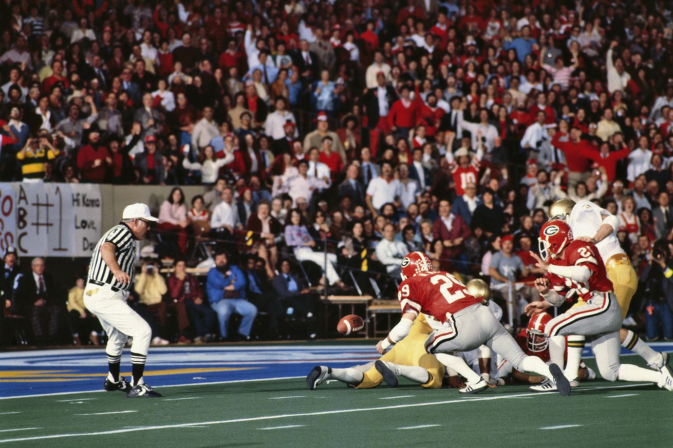 University of Georgia vs University of Notre Dame, 1981 Sugar Bowl