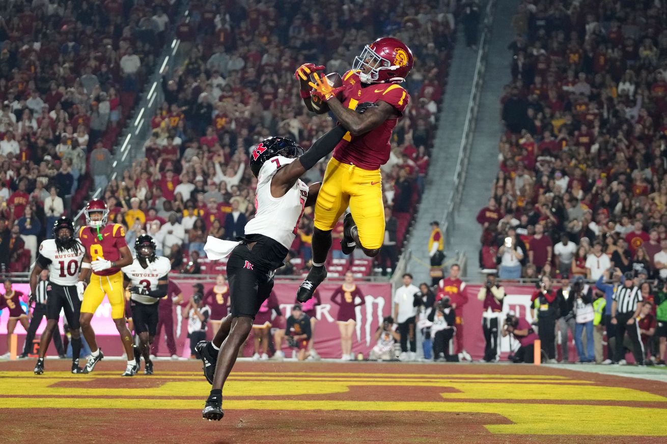 NCAA Football: Rutgers at Southern California