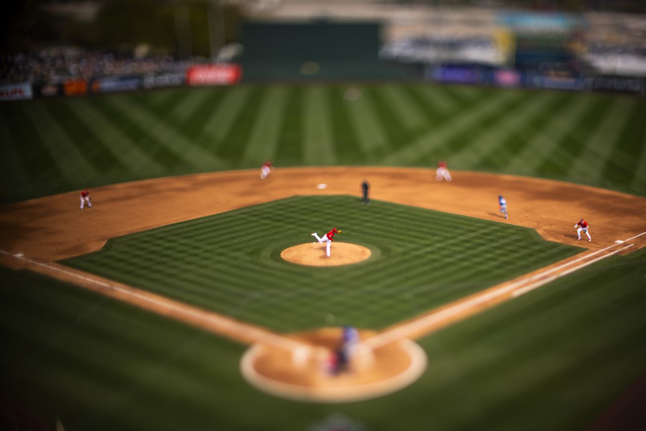 2024 Spring Training Game between Los Angeles Dodgers and Los Angeles Angels