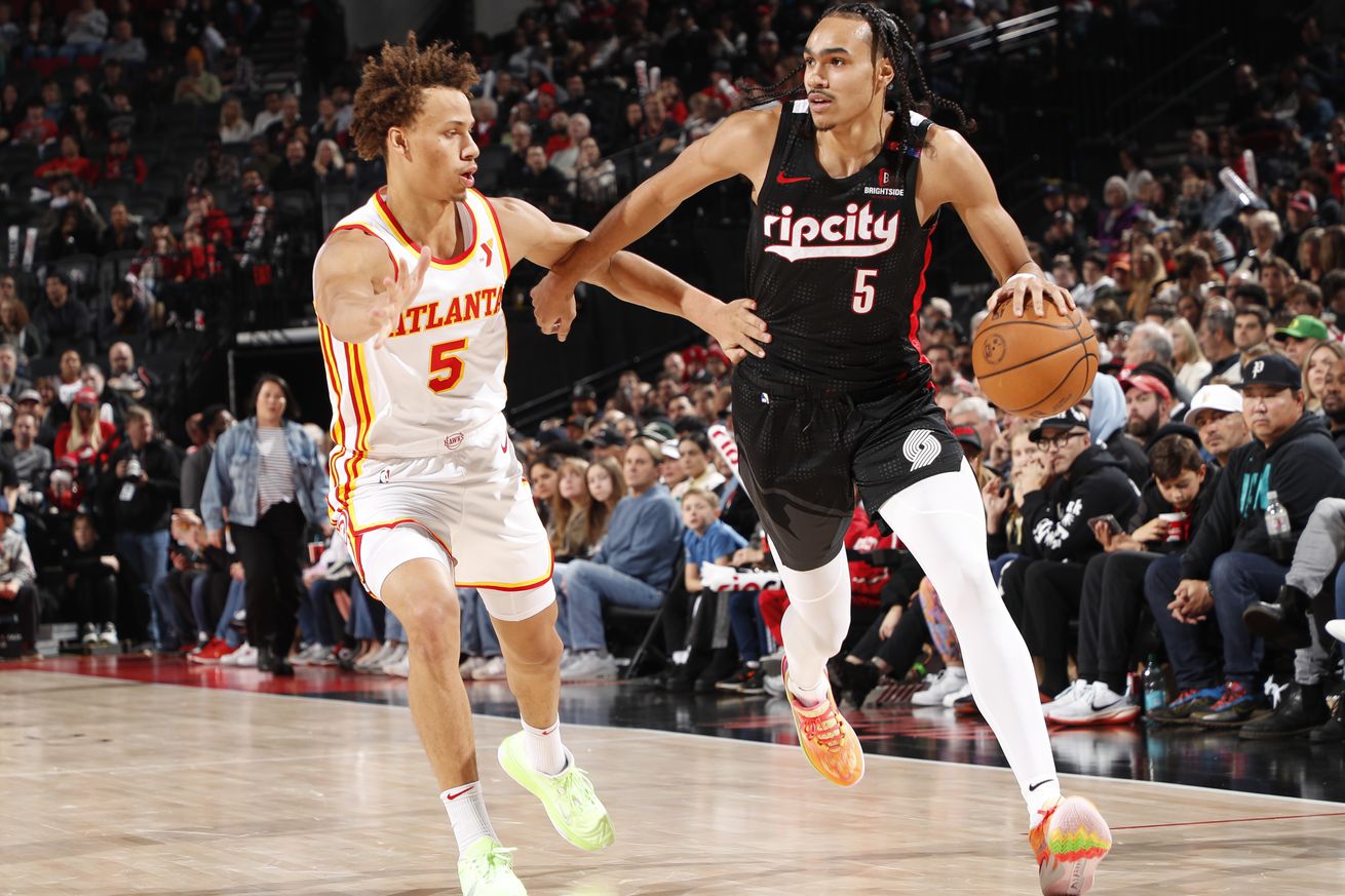 Atlanta Hawks vs Portland Trail Blazers