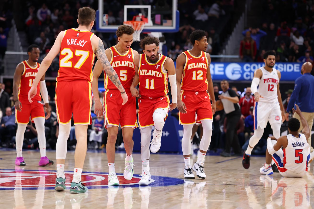 Atlanta Hawks v Detroit Pistons