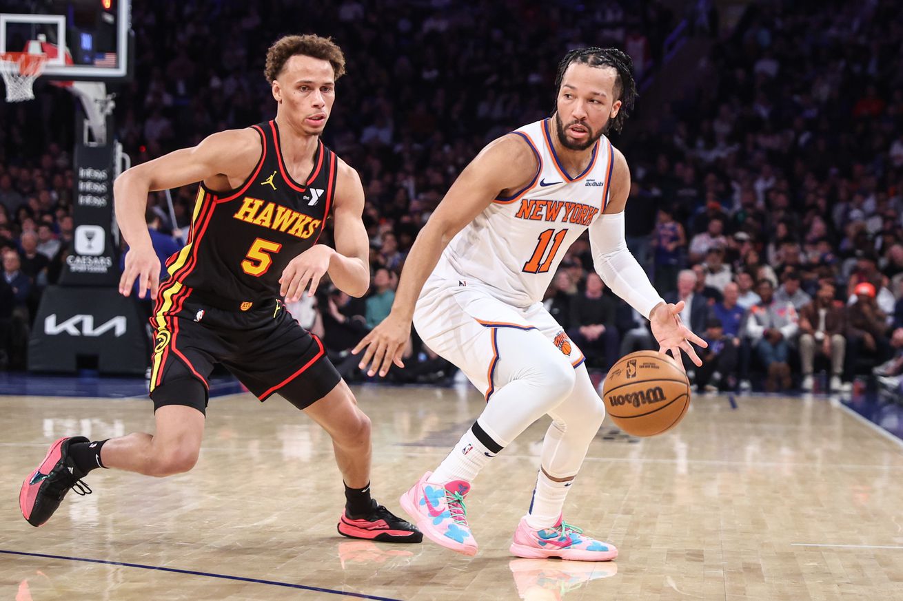 NBA: Atlanta Hawks at New York Knicks