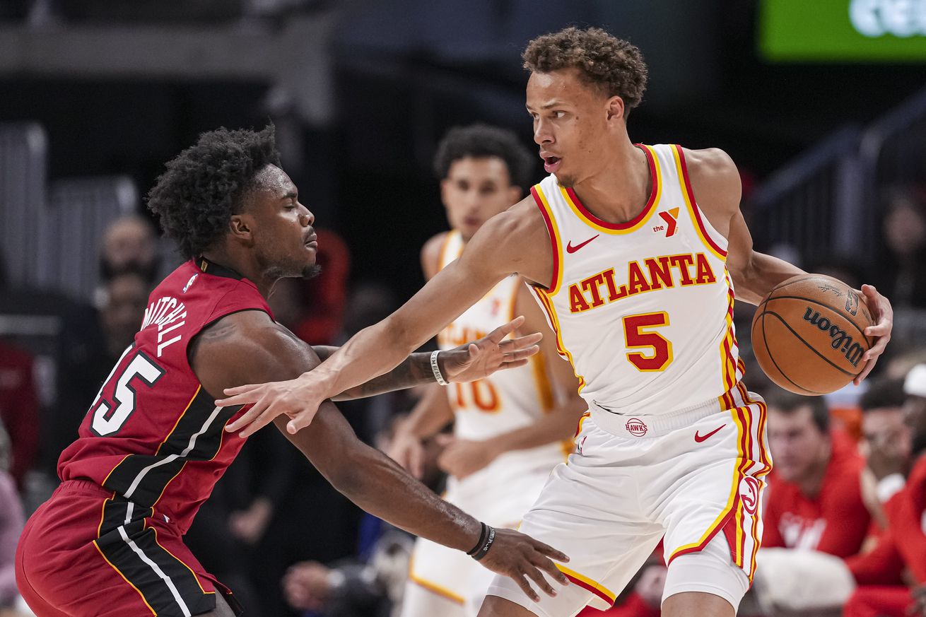 NBA: Miami Heat at Atlanta Hawks