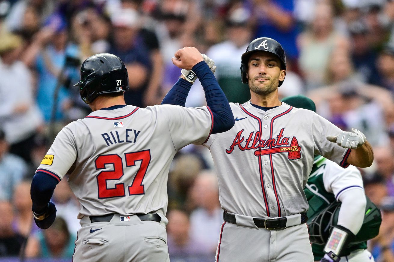 Atlanta Braves v Colorado Rockies