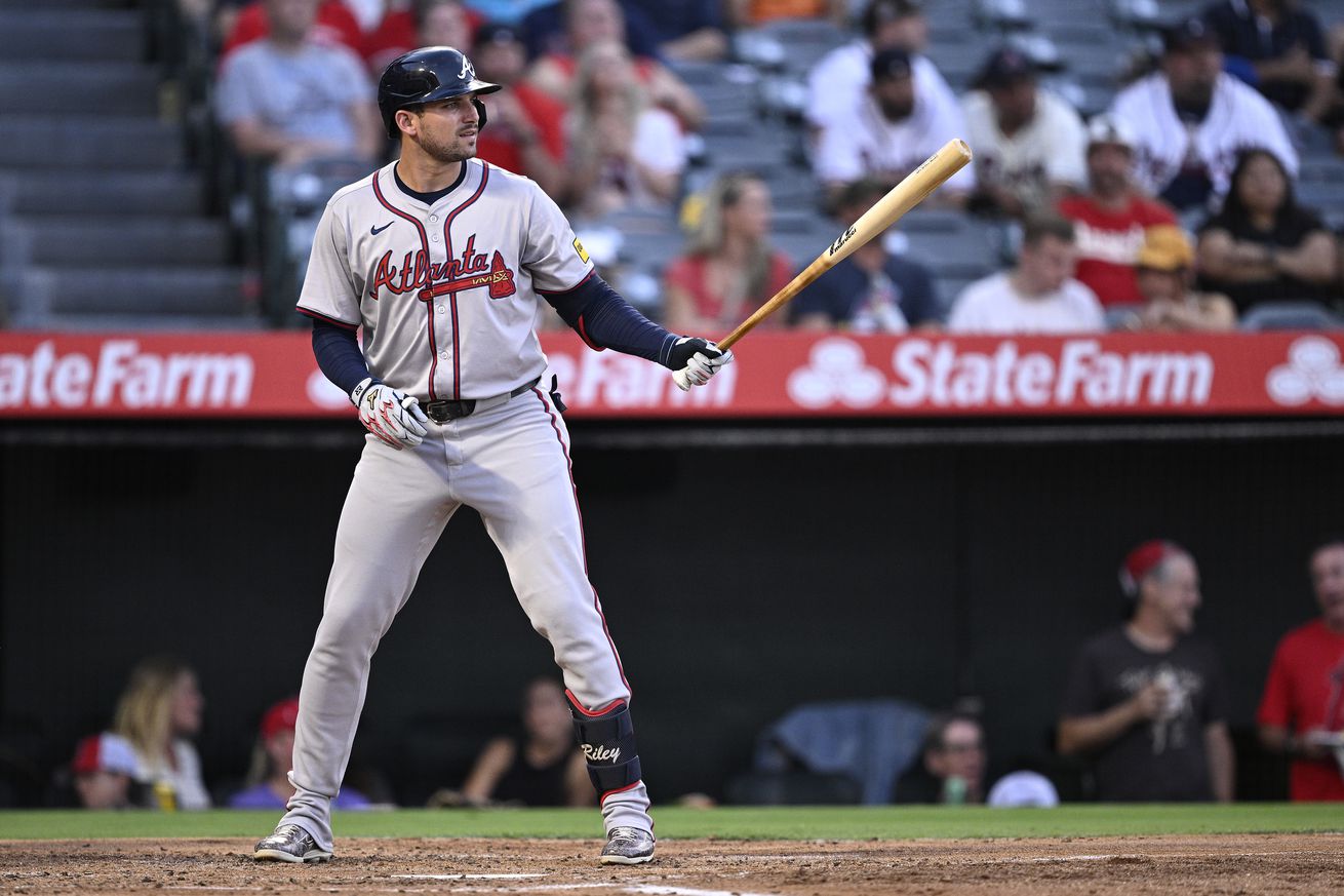 Atlanta Braves v Los Angeles Angels