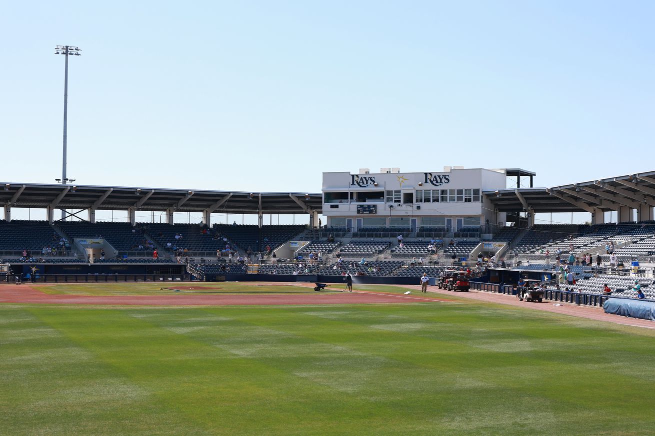 MLB: MAR 03 Spring Training Braves at Rays