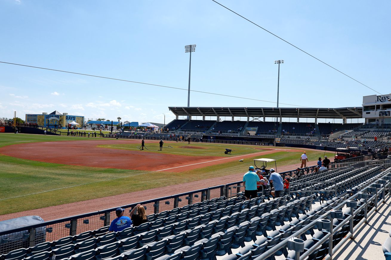 MLB: MAR 03 Spring Training Braves at Rays