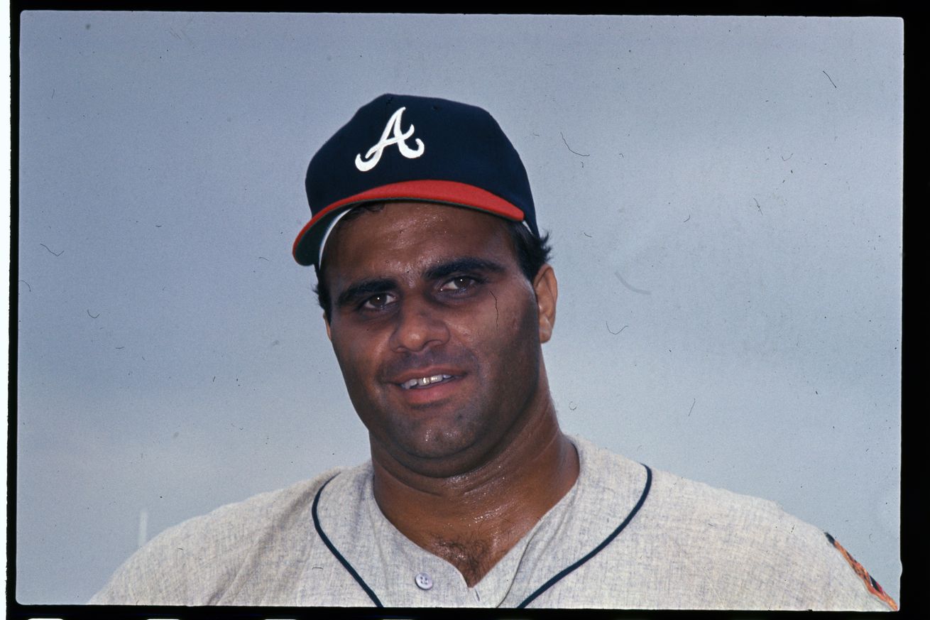 Joe Torre Posing in Baseball Uniform