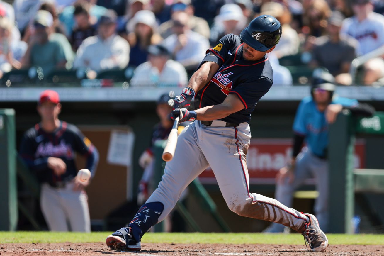 MLB: Spring Training-Atlanta Braves at Miami Marlins