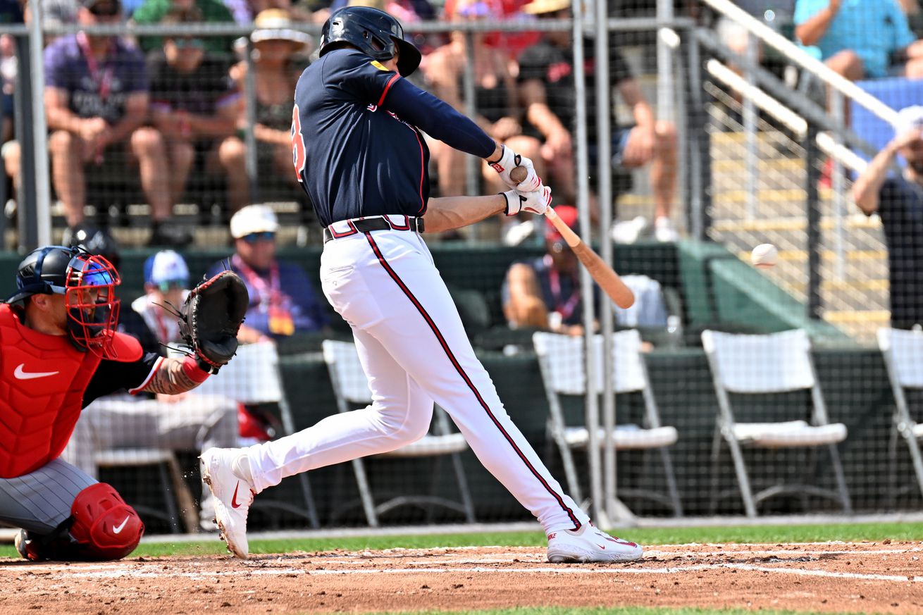 MLB: Spring Training-Minnesota Twins at Atlanta Braves