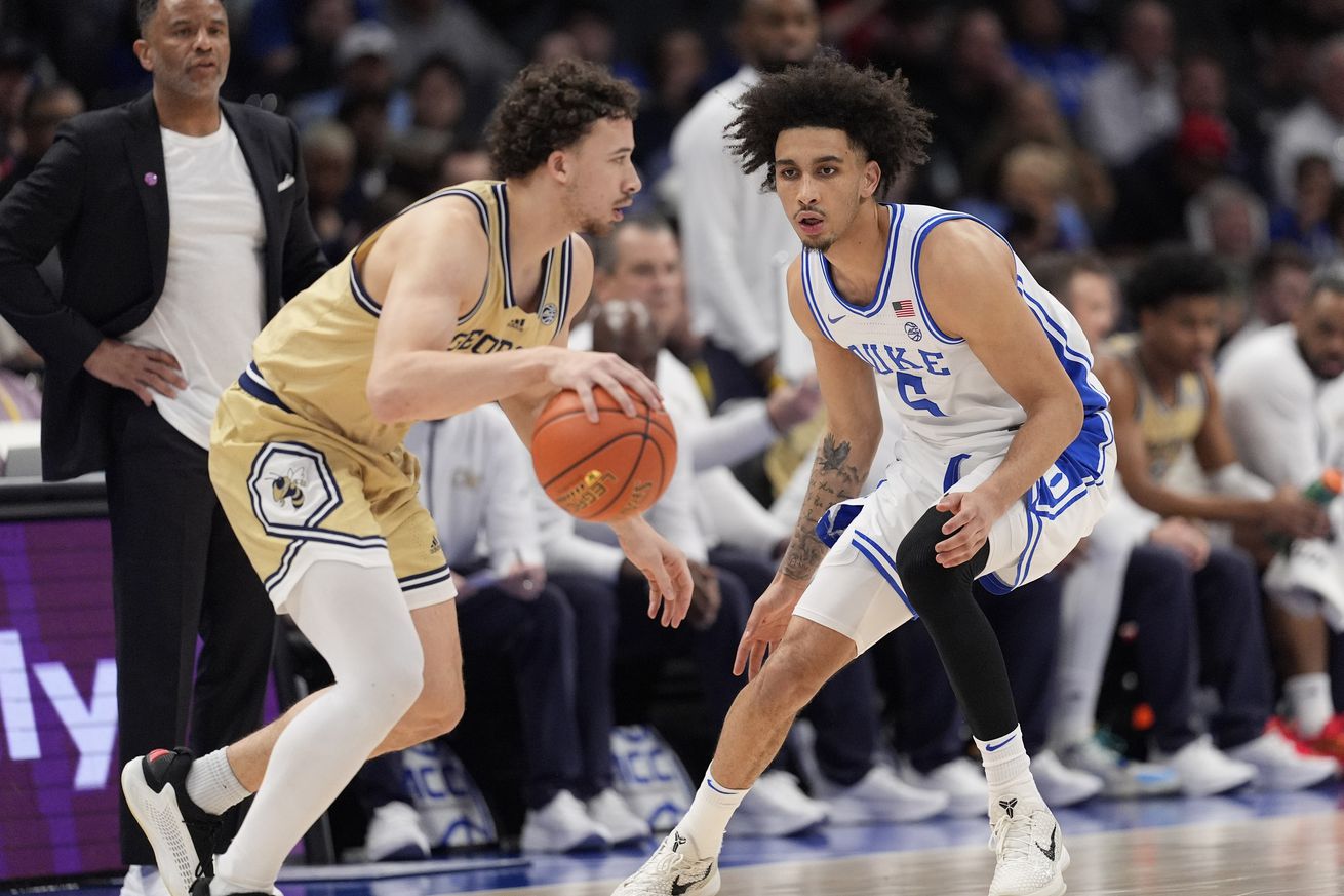 NCAA Basketball: ACC Conference Tournament Quarterfinal - Duke vs Georgia Tech